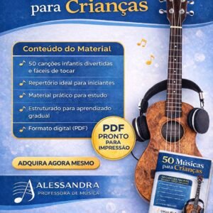 Ebook 50 músicas para ukulele (material em pdf)