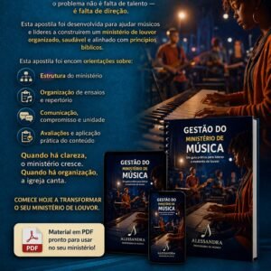 Gestão do ministério de música